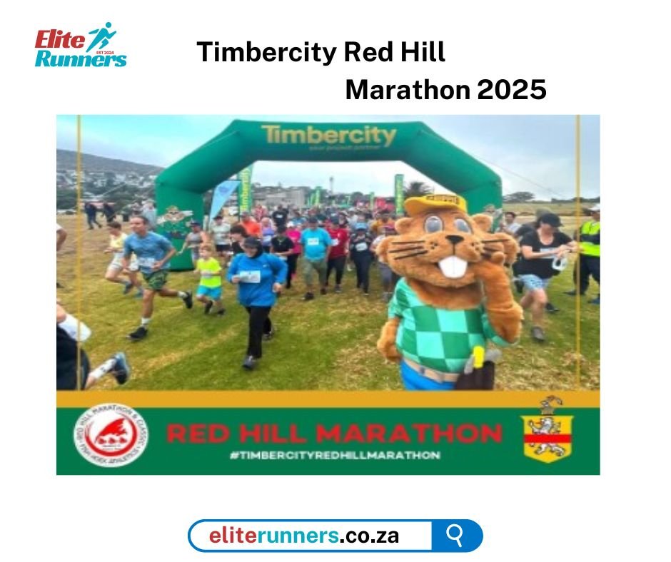 Timbercity red hill marathon 2025 flyer