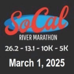 SOCAL river marathon information flyer
