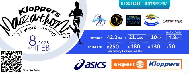 Kloppers Marathon Poster