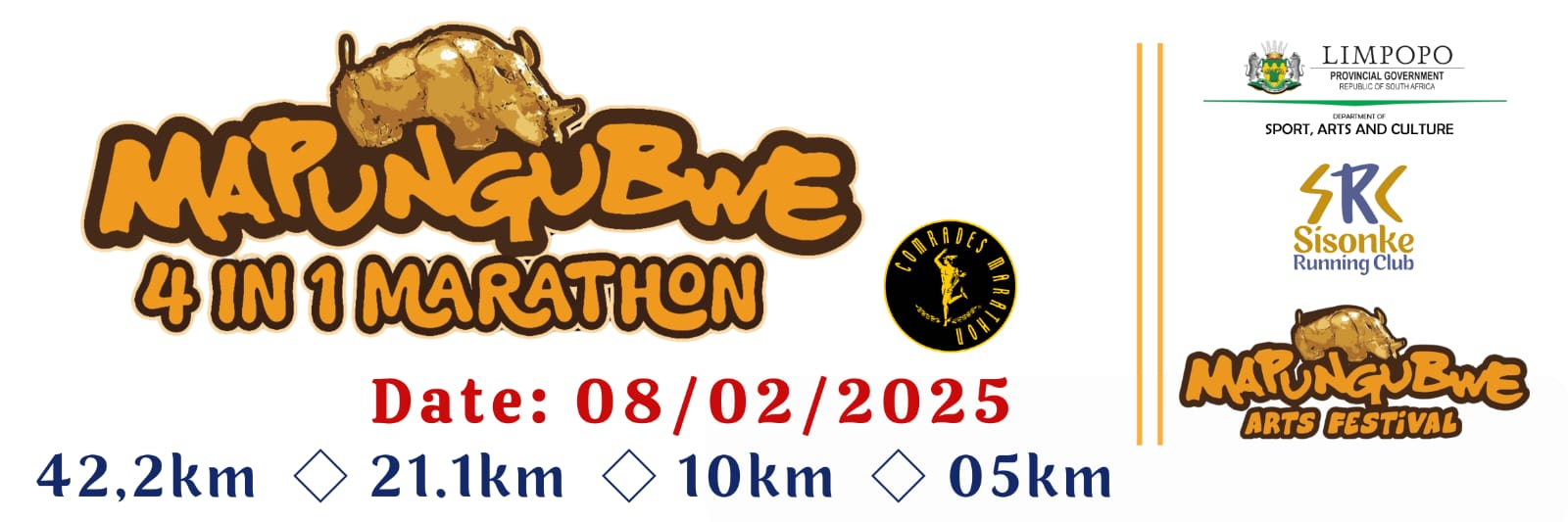 Mapungubwe marathon race flyer