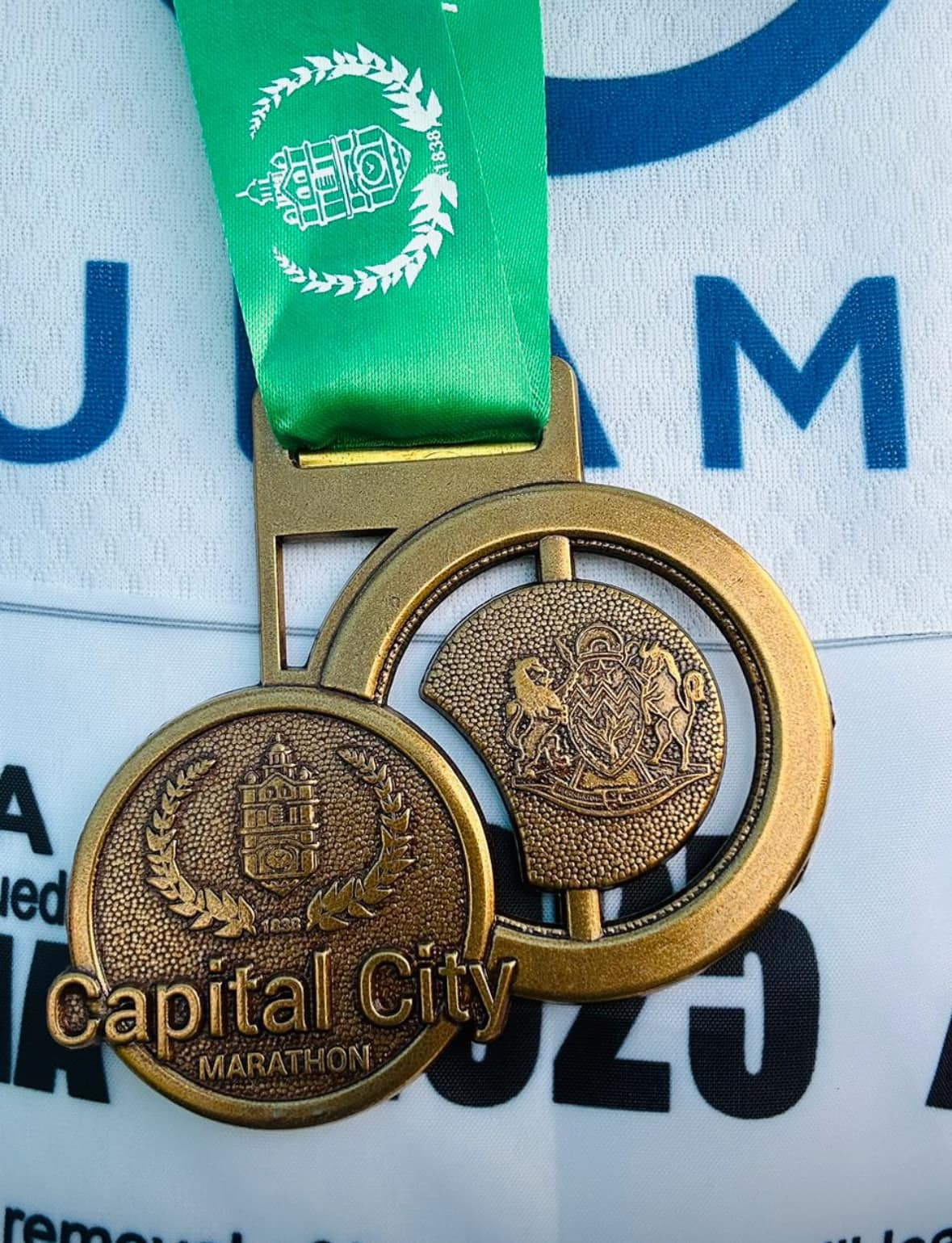 Capital City Marathon Medal