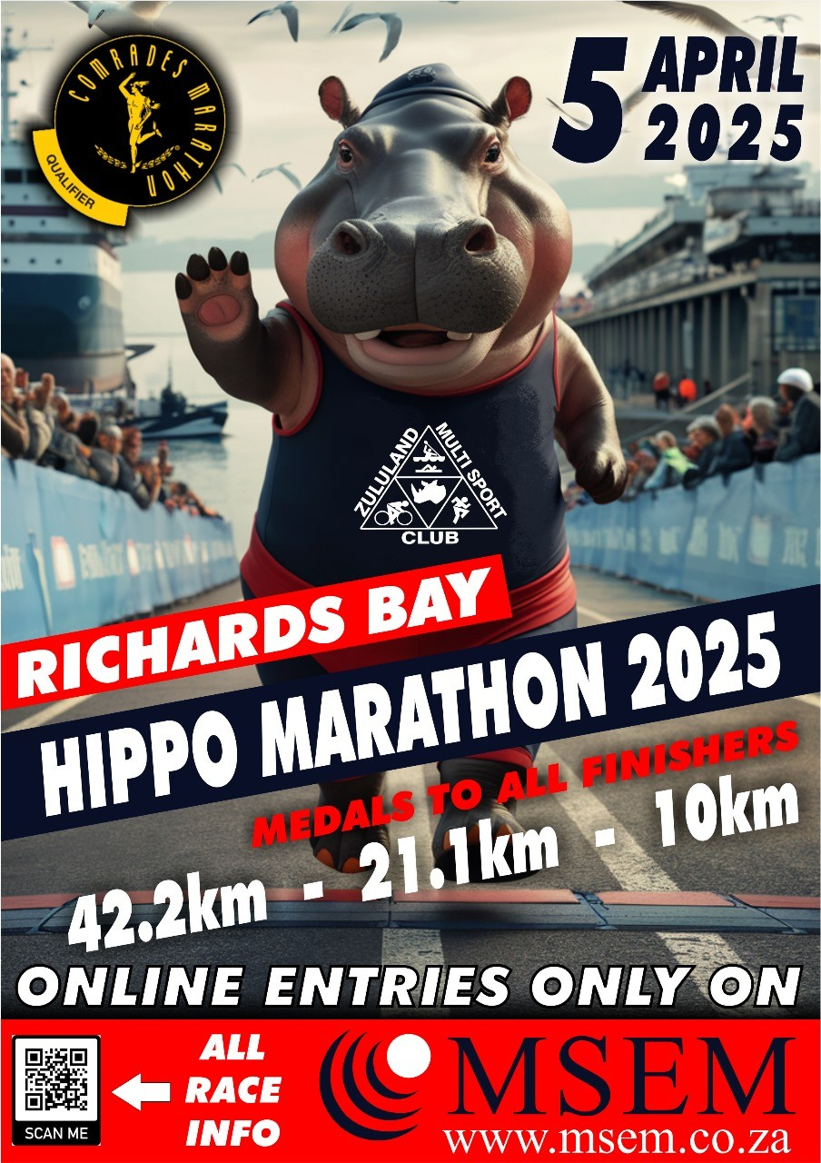 Hippo marathon official race flyer