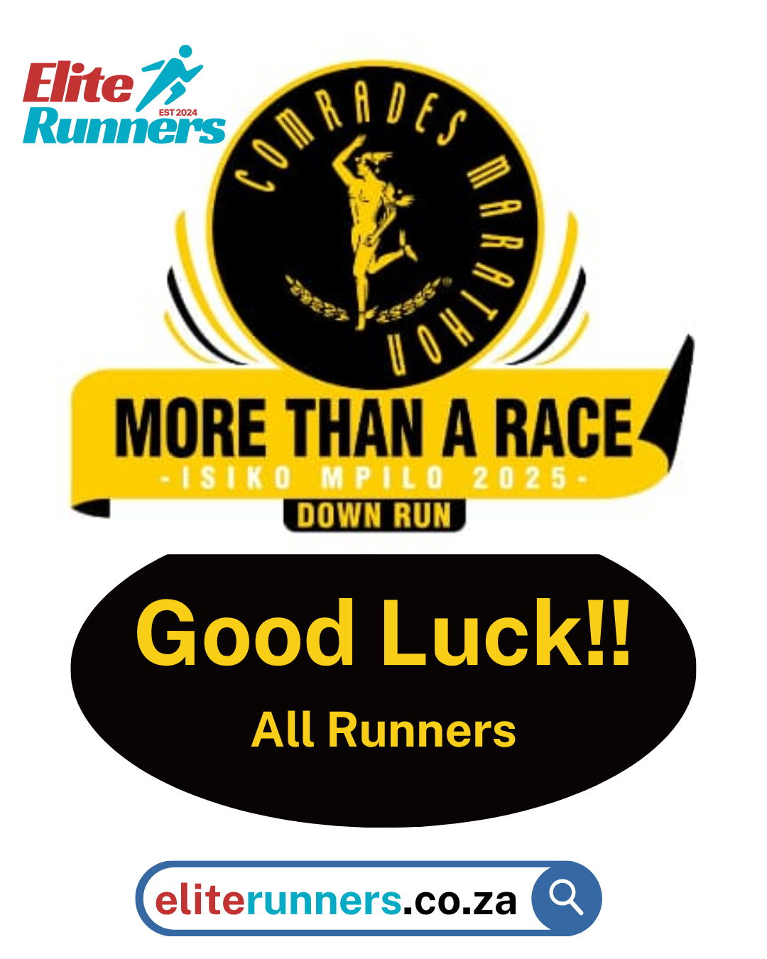 Good Luck to All Comrades Marathon Runners!